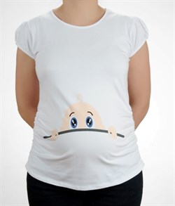 Hamile Bebekli T-Shirt
